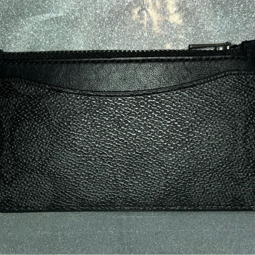 Coach card coin wallet